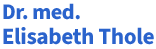 Logo Praxis Elisabeth Thole, Lohne